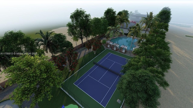 15100 NW River Dr, Miami, FL 33169 - drone / aerial view of a pool