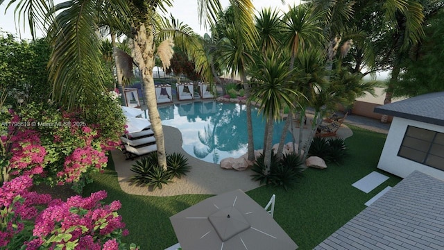 15100 NW River Dr, Miami, FL 33169 - view of pool