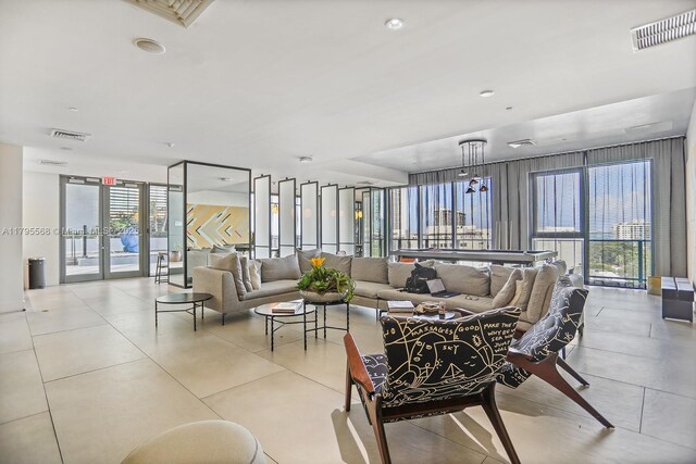 121 NE 34th St Unit L601, Miami, FL 33137 - aerial view with a water view and a view of city
