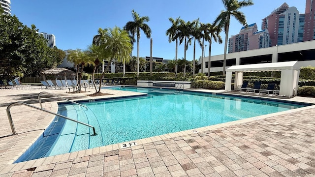 3300 NE 192nd St Unit Ph09, Aventura, FL 33180 - community pool with a patio