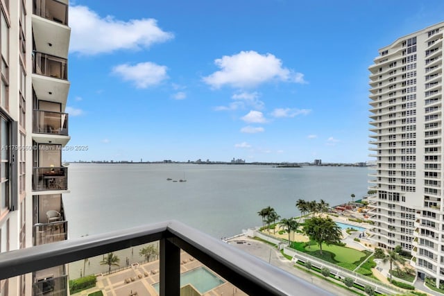 property view of water