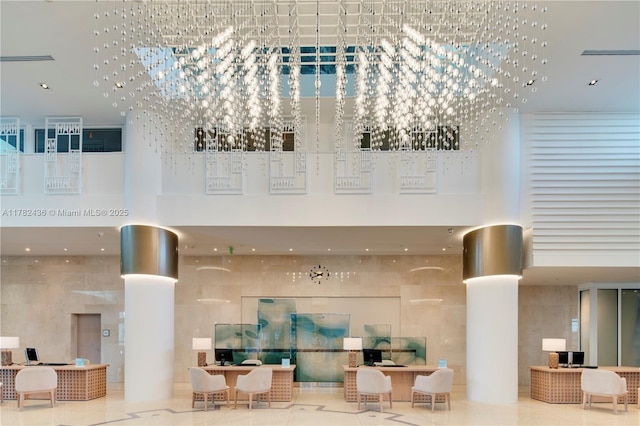 view of building lobby