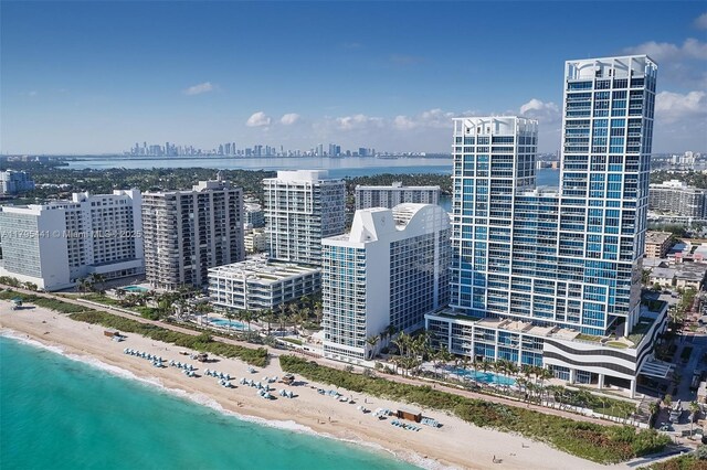 6801 Collins Ave Unit 605, Miami Beach, FL 33141 - aerial view of a view of skyline and unending shoreline