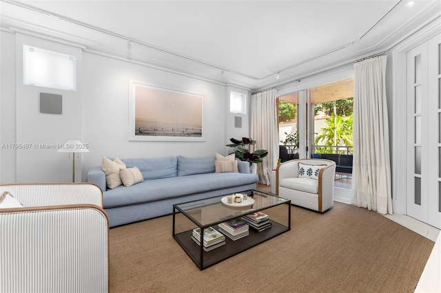 125 Jefferson Ave Unit 113, Miami Beach, FL 33139 - living area with crown molding