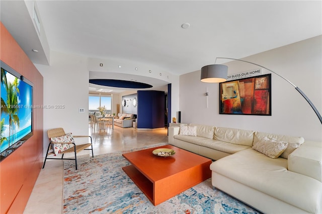 view of living room