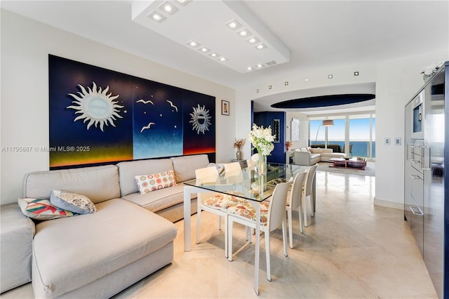 dining room with baseboards