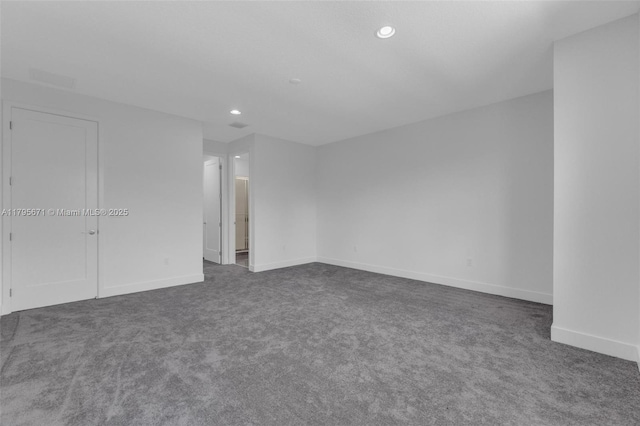 8215 Crystal Downs Ave, Boca Raton, FL 33434 - carpeted spare room with recessed lighting and baseboards