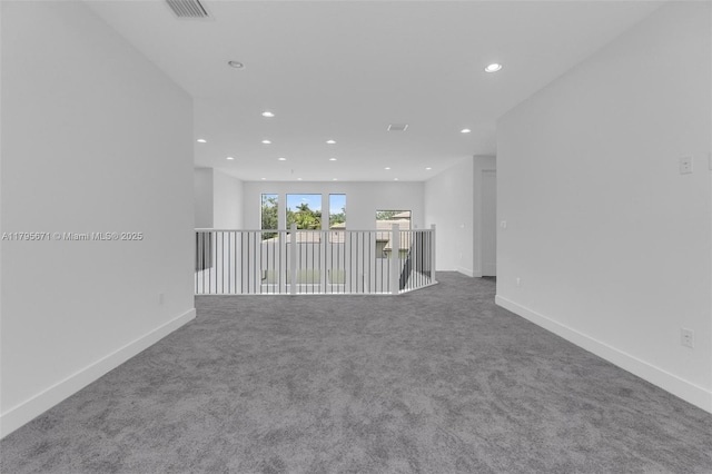 8215 Crystal Downs Ave, Boca Raton, FL 33434 - unfurnished room with recessed lighting, carpet floors, and baseboards