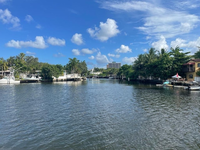 property view of water