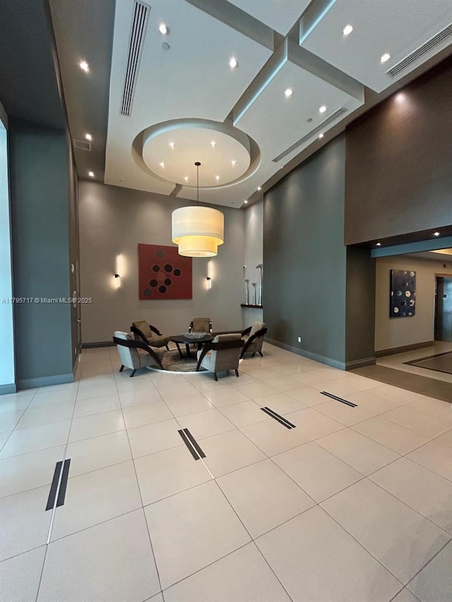 common area with visible vents