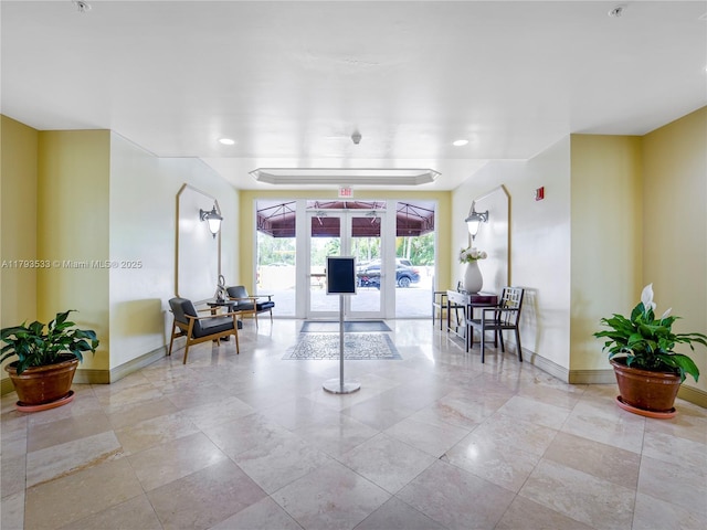 view of common area