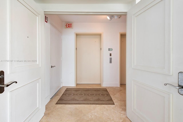 1000 S Pointe Dr Unit 1903, Miami Beach, FL 33139 - corridor featuring light tile patterned floors