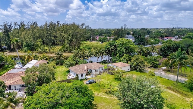 drone / aerial view