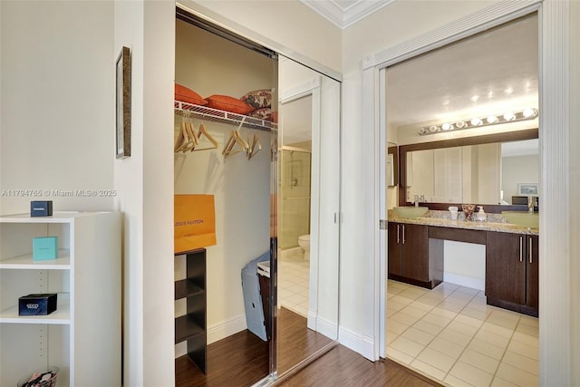 3300 NE 191st St Unit 07, Aventura, FL 33180 - closet featuring a sink