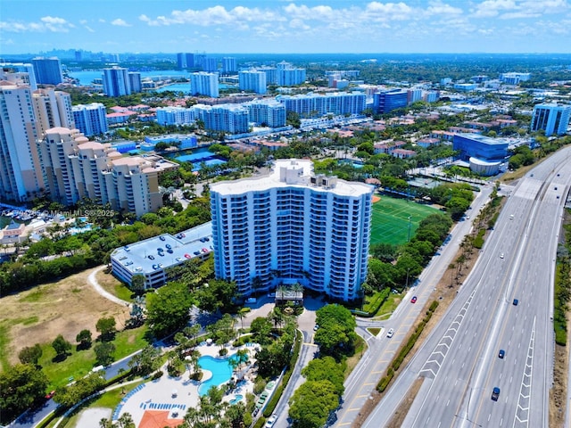 3300 NE 191st St Unit 07, Aventura, FL 33180 - view of urban area featuring a major roadway and a pool