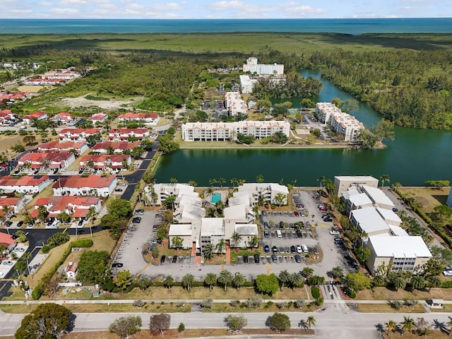 21121 SW 85th Ave Unit 202, Cutler Bay, FL 33189 - drone / aerial view with a water view and a forest view