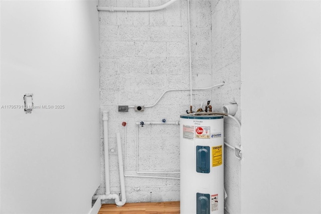 utilities featuring water heater
