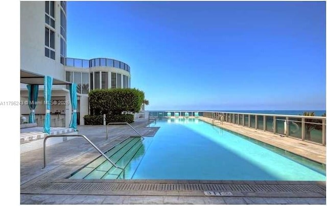 view of pool