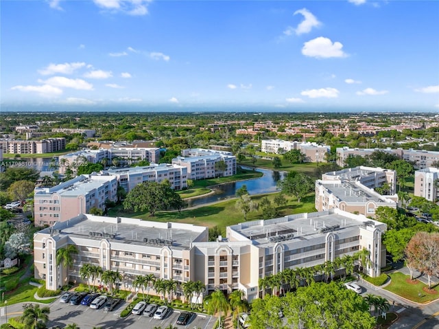 10217 NW 24th Pl Unit 107, Sunrise, FL 33322 - drone / aerial view of apartment complex and a nearby body of water