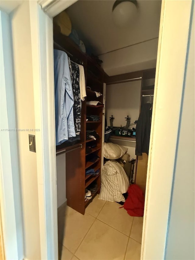 401 Ocean Dr Unit 324, Miami Beach, FL 33139 - spacious closet with tile patterned floors