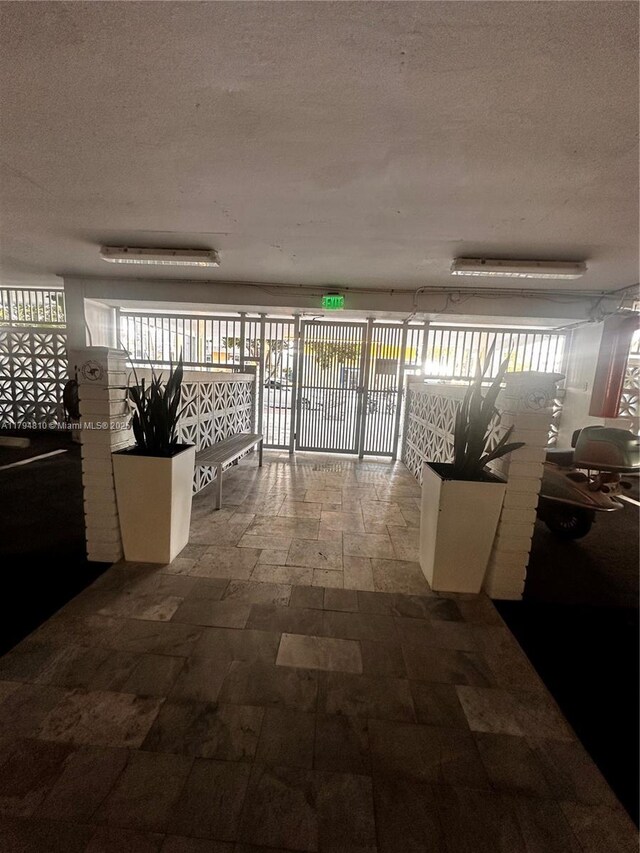 401 Ocean Dr Unit 324, Miami Beach, FL 33139 - common area featuring a textured ceiling