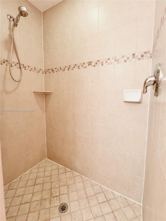 2857 Brewster St, North Port, FL 34288 - bathroom featuring tiled shower