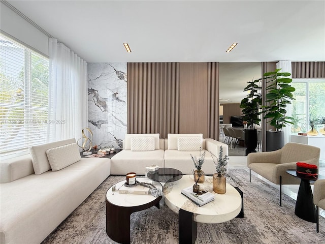 view of living room