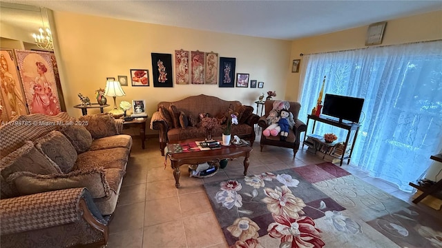 4330 Hillcrest Dr Unit 214, Hollywood, FL 33021 - living area with tile patterned flooring