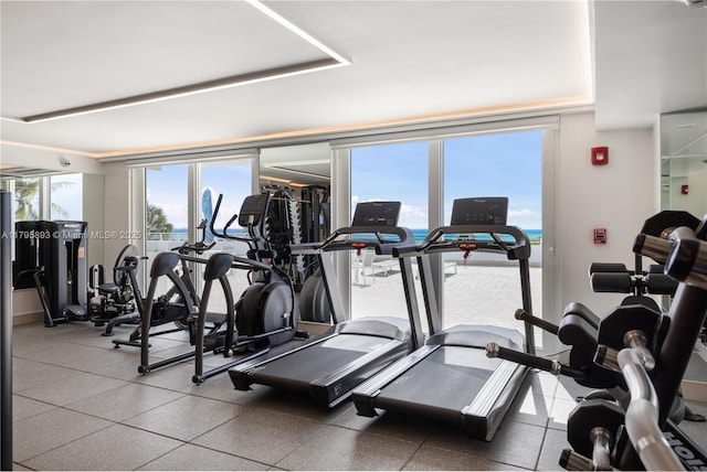 345 Ocean Dr Unit 904, Miami Beach, FL 33139 - view of exercise room