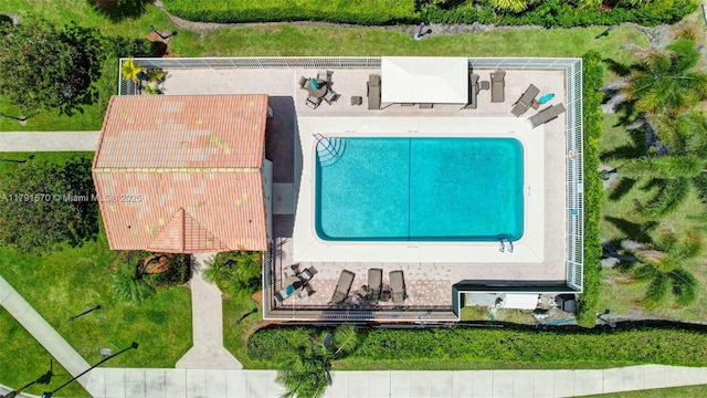 drone / aerial view