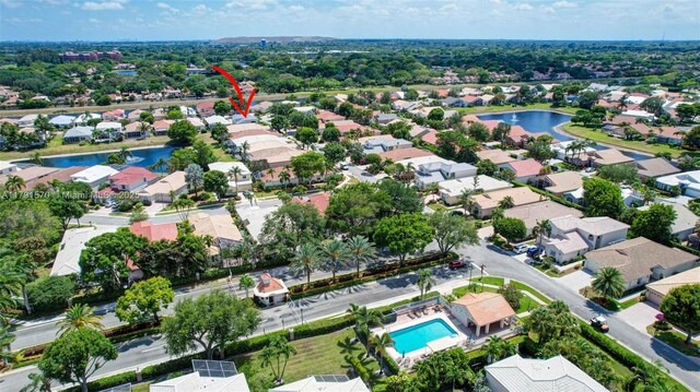 6393 Brava Way, Boca Raton, FL 33433 - aerial view of property's location featuring nearby suburban area and a large body of water