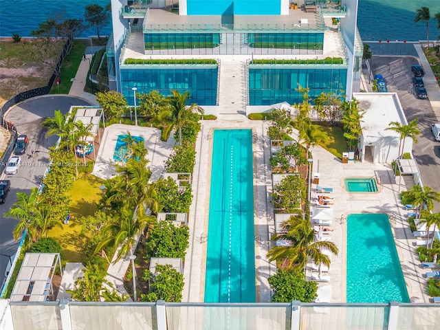 aerial view