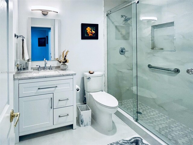 16541 Turquoise Trl, Weston, FL 33331 - full bathroom with a shower stall and vanity