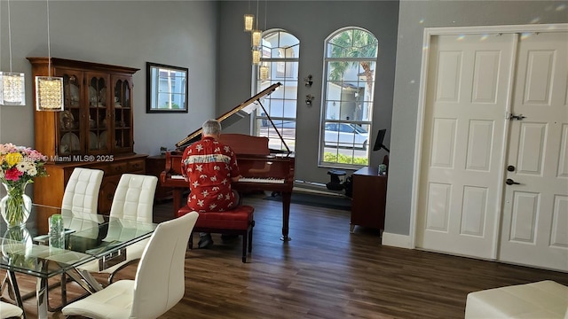 7310 NW 17th Ct, Pembroke Pines, FL 33024 - dining area with wood finished floors