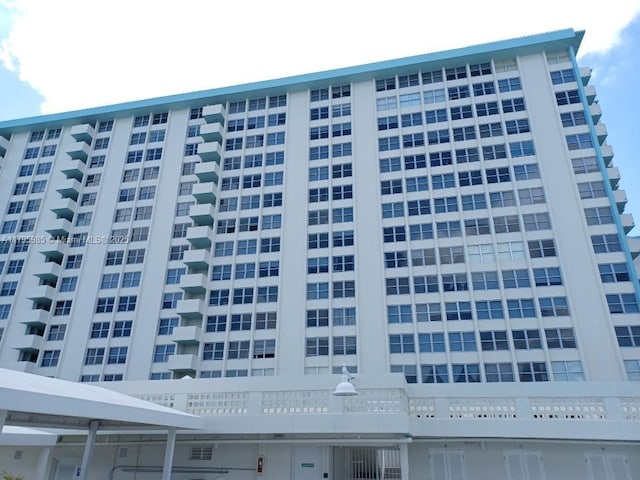 view of property