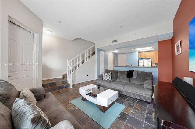 2633 NE 14th Ave Unit 110, Wilton Manors, FL 33334 - hallway with recessed lighting, elevator, and visible vents