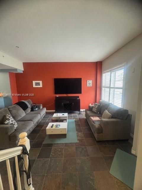 view of living area