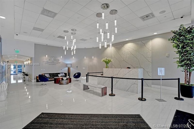 1200 Brickell Bay Dr Unit 2807, Miami, FL 33131 - lobby with visible vents