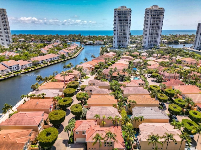 3710 NE 208th Ter, Aventura, FL 33180 - aerial perspective of suburban area featuring a nearby body of water