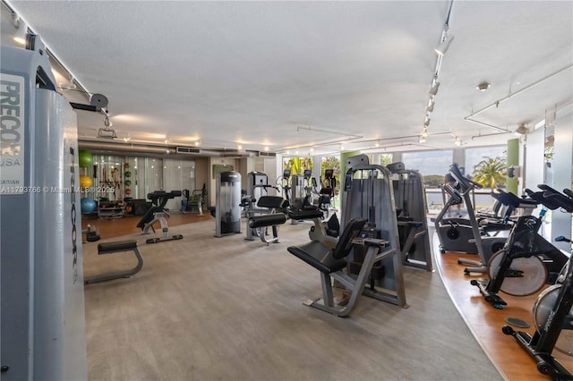 view of gym