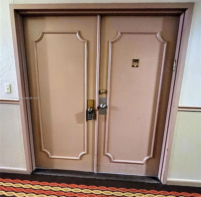 view of interior details
