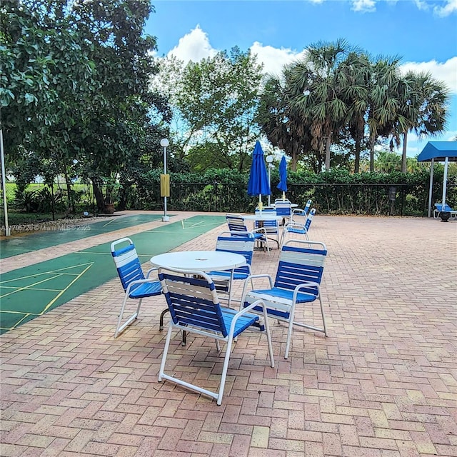 4001 Hillcrest Dr Unit 602-4, Hollywood, FL 33021 - view of community featuring shuffleboard