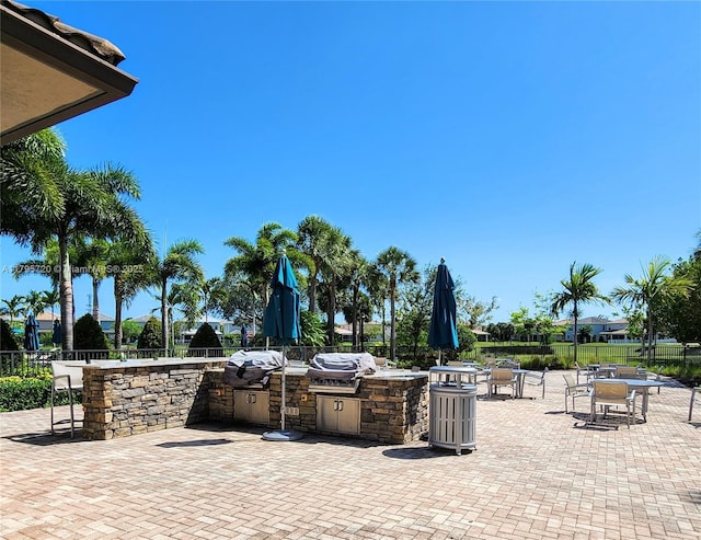 4001 Hillcrest Dr Unit 602-4, Hollywood, FL 33021 - view of patio / terrace featuring area for grilling