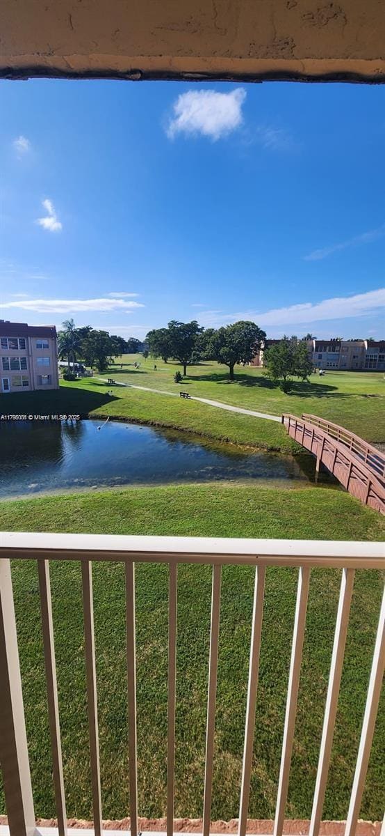 property view of water