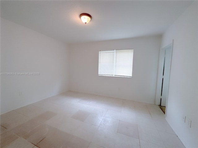 view of empty room