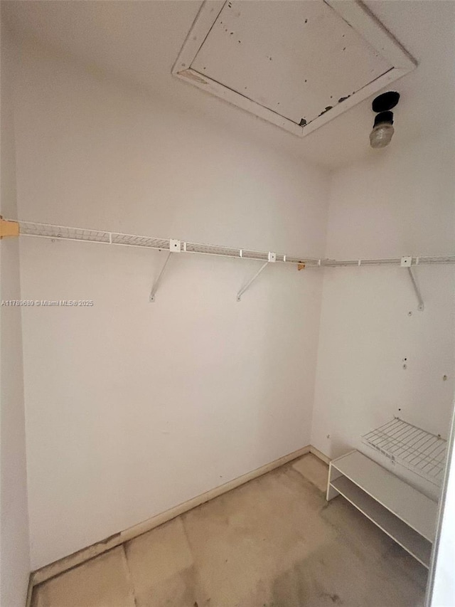 156 W Laurel Dr Unit 1006, Margate, FL 33063 - walk in closet with attic access