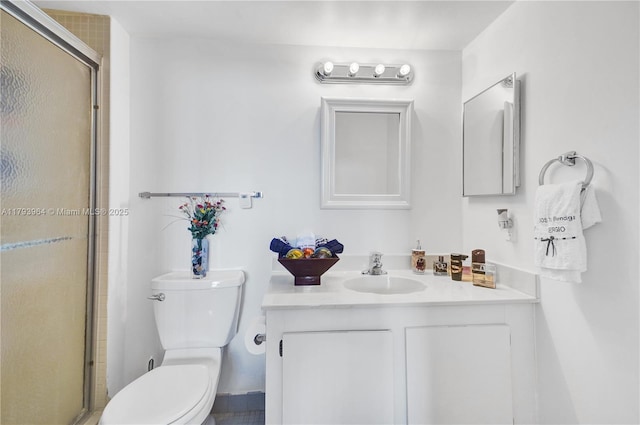 20505 E Country Club Dr Unit 732, Aventura, FL 33180 - full bathroom with toilet, a stall shower, and vanity