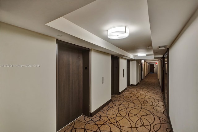 20505 E Country Club Dr Unit 732, Aventura, FL 33180 - hall featuring baseboards and light colored carpet
