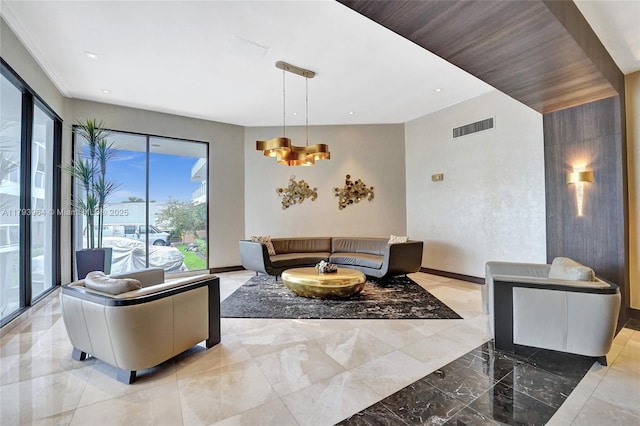 20505 E Country Club Dr Unit 732, Aventura, FL 33180 - building lobby featuring recessed lighting