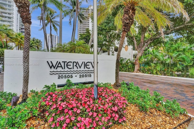20505 E Country Club Dr Unit 732, Aventura, FL 33180 - view of community sign